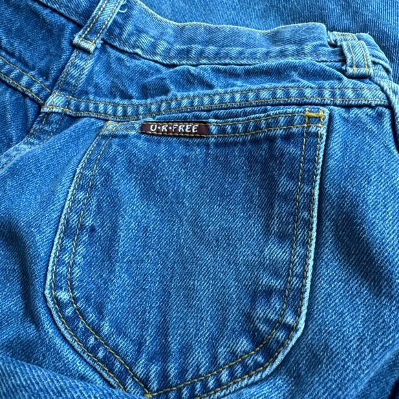 U.R Free Vintage  Blue Boyfriend Jeans - Picture 7 of 9